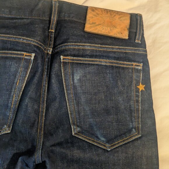 Men's Brave Star Jeans, Dark Wash, True Straight, Size 31 - Picture 11 of 13
